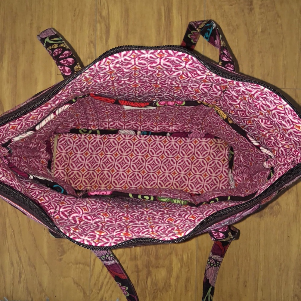Vera Bradley Tote in Mod Floral Pink - Picture 3 of 7